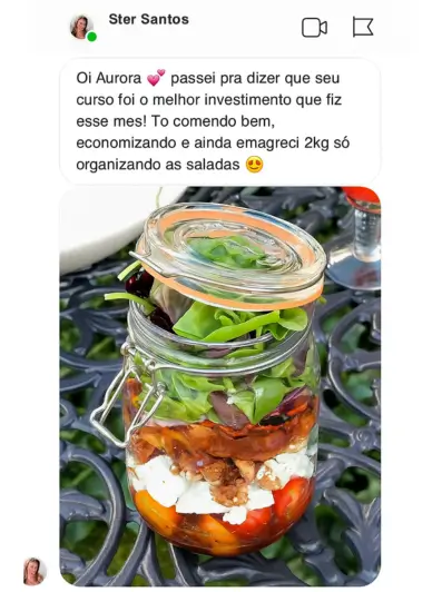 Mensaje de una alumna