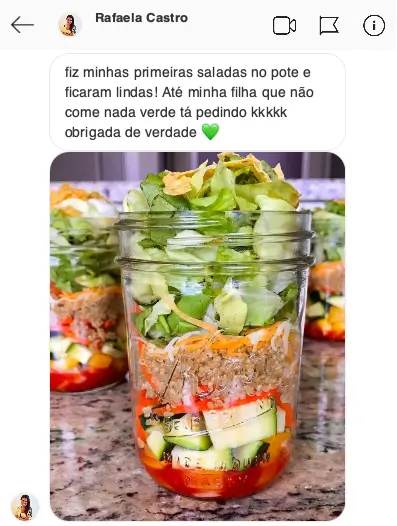 Mensaje de una alumna