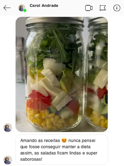 Mensaje de una alumna
